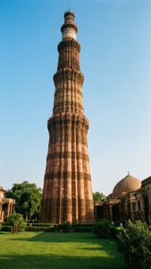 Qutub Minar Blue Sky