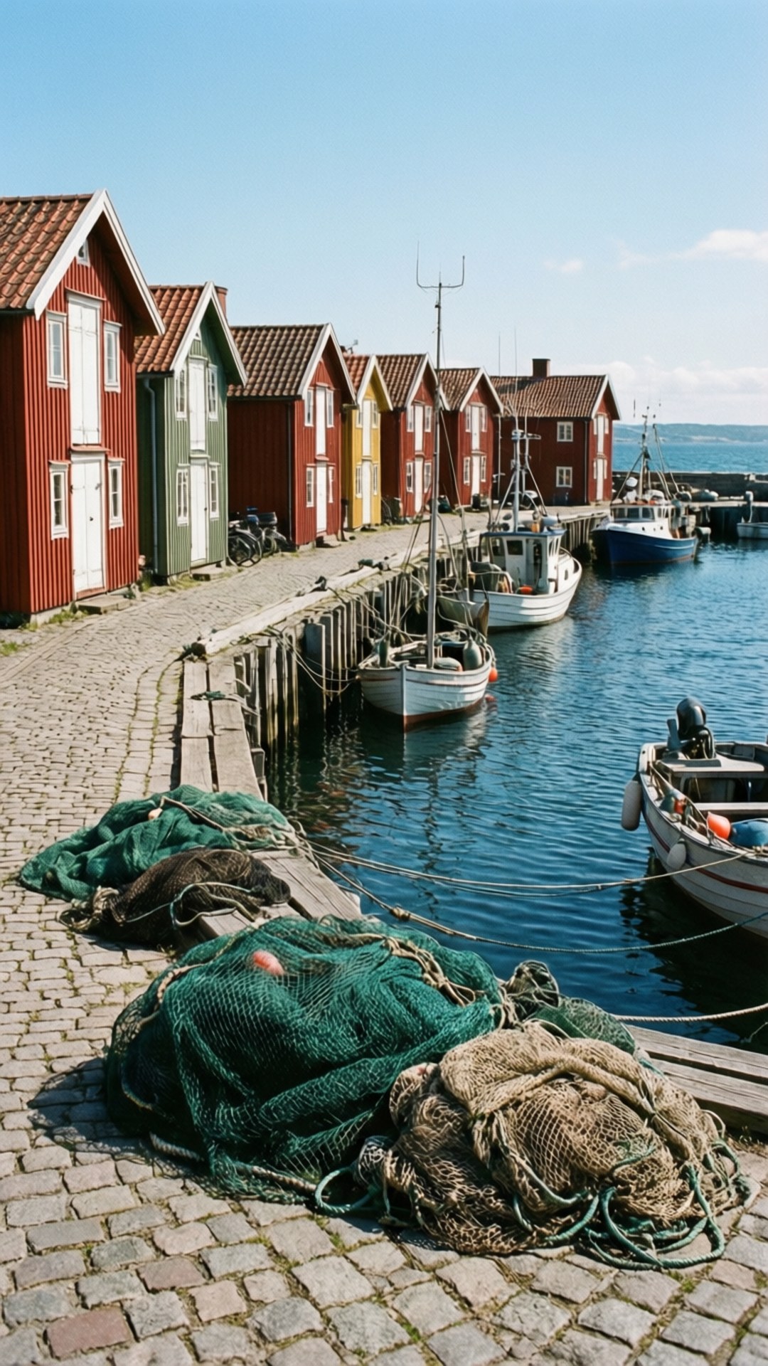 Råå Fishing Village by Wallpapers.art Studio