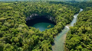 Río Camuy Cave Park Aerial