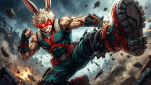 Rabbit Hero in Action