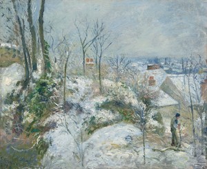 Rabbit Warren at Pontoise, Snow