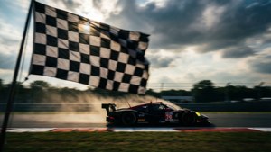 Race Car Silhouette