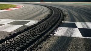 Racetrack Checkered Marks