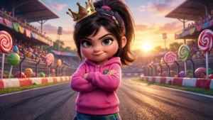 Racing Queen Sunset