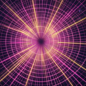 Radial Grid Sunburst