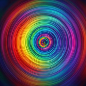 Radial Rainbow Blur