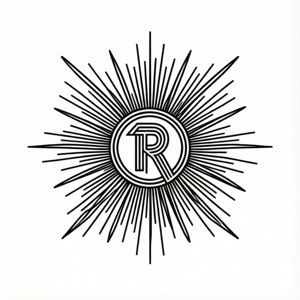 Radiant Line Art