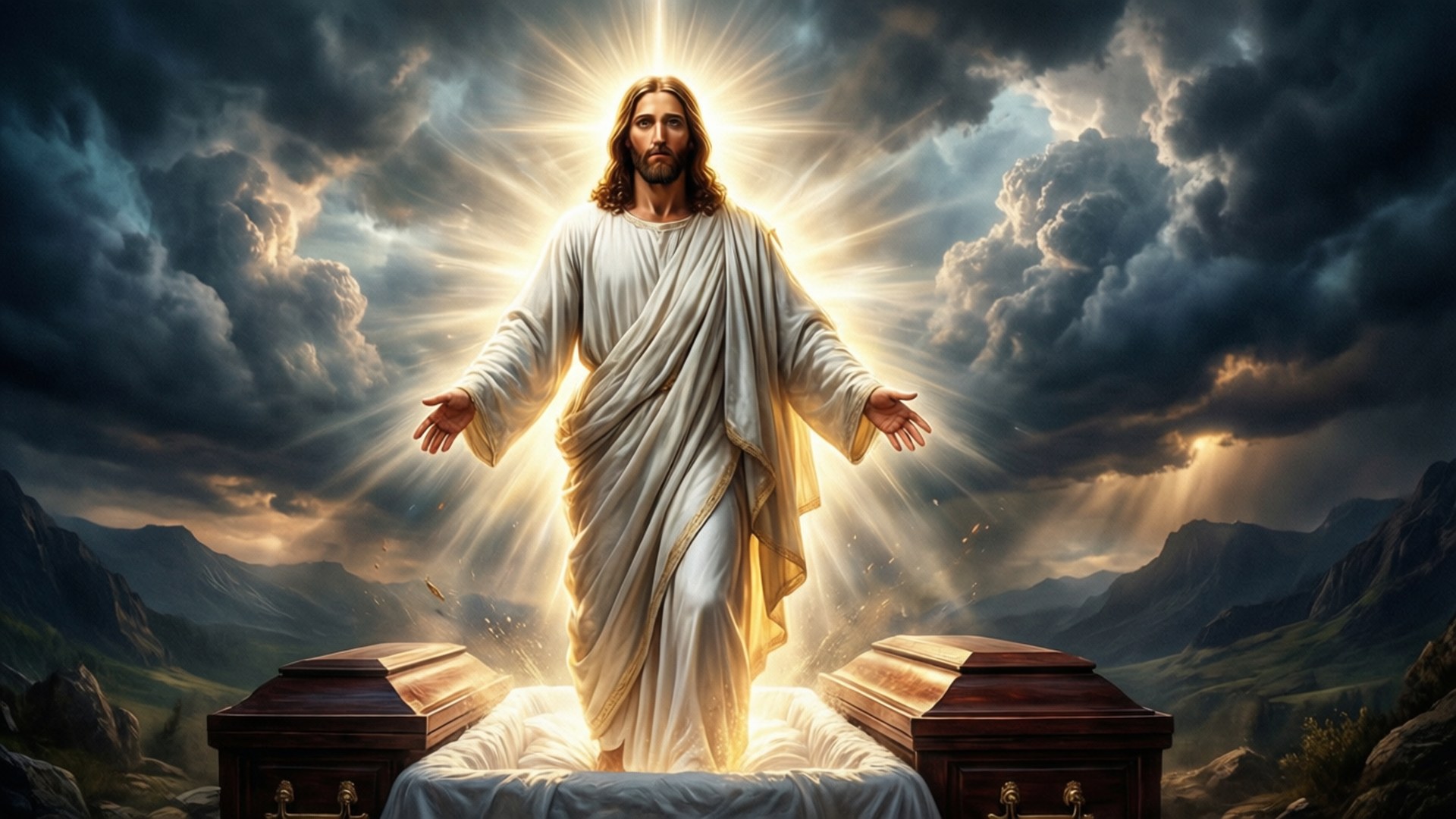 Radiant Resurrection by Wallpapers.art Studio