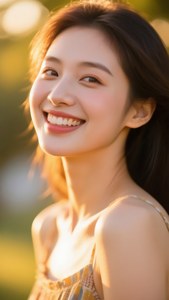 Radiant Smile Portrait