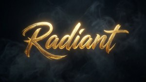 Radiant Text Glow