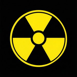 Radiation Symbol Flat