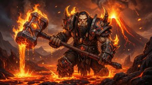 Ragnaros Firelord Eruption