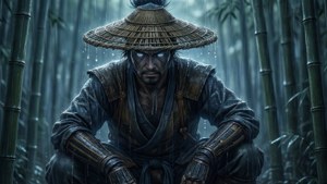 Rain in the Bamboo Grove
