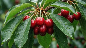 Rain-Kissed Brush Cherry