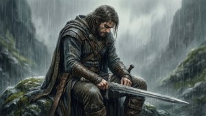 Rain on a Lonely Path