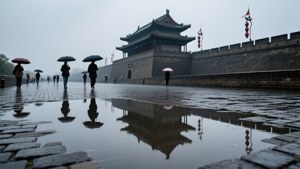 Rain on the Wall
