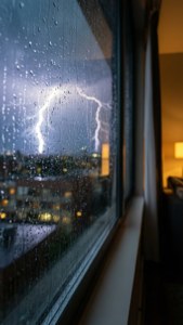 Rain on Window