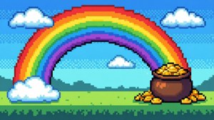 Rainbow and Pot of Gold