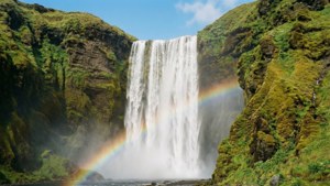 Rainbow at Skógafoss