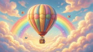 Rainbow Balloon Ride