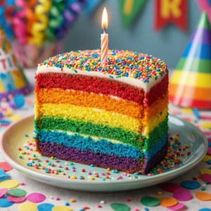 Rainbow Cake Celebration