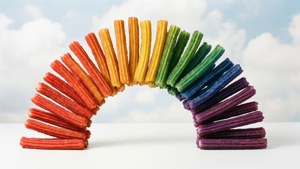 Rainbow Churro Arc