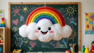 Rainbow Cloud Topper