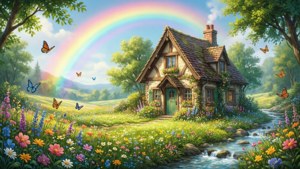 Rainbow Cottage Meadow