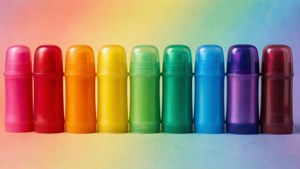 Rainbow Deodorant Row