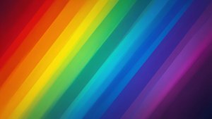 Rainbow Diagonal Fade