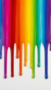 Rainbow Drip Gradient