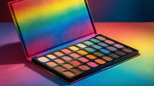 Rainbow Empty Palette Open