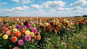 Rainbow Field Bloom