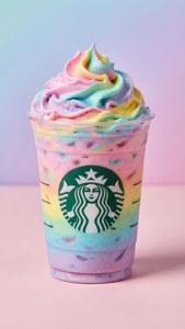 Rainbow Frappuccino