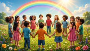 Rainbow Friendship Circle