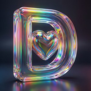 Rainbow Glass D