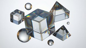 Rainbow Glass Geometry