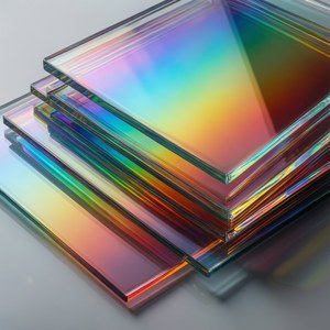 Rainbow Glass Layers
