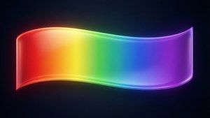 Rainbow Glow Banner