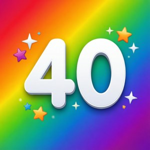 Rainbow Gradient 40