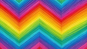 Rainbow Gradient Chevrons