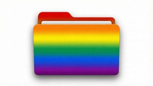 Rainbow Gradient Folder
