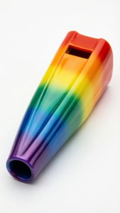 Rainbow Gradient Kazoo