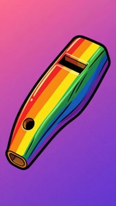 Rainbow Kazoo Gradient Background