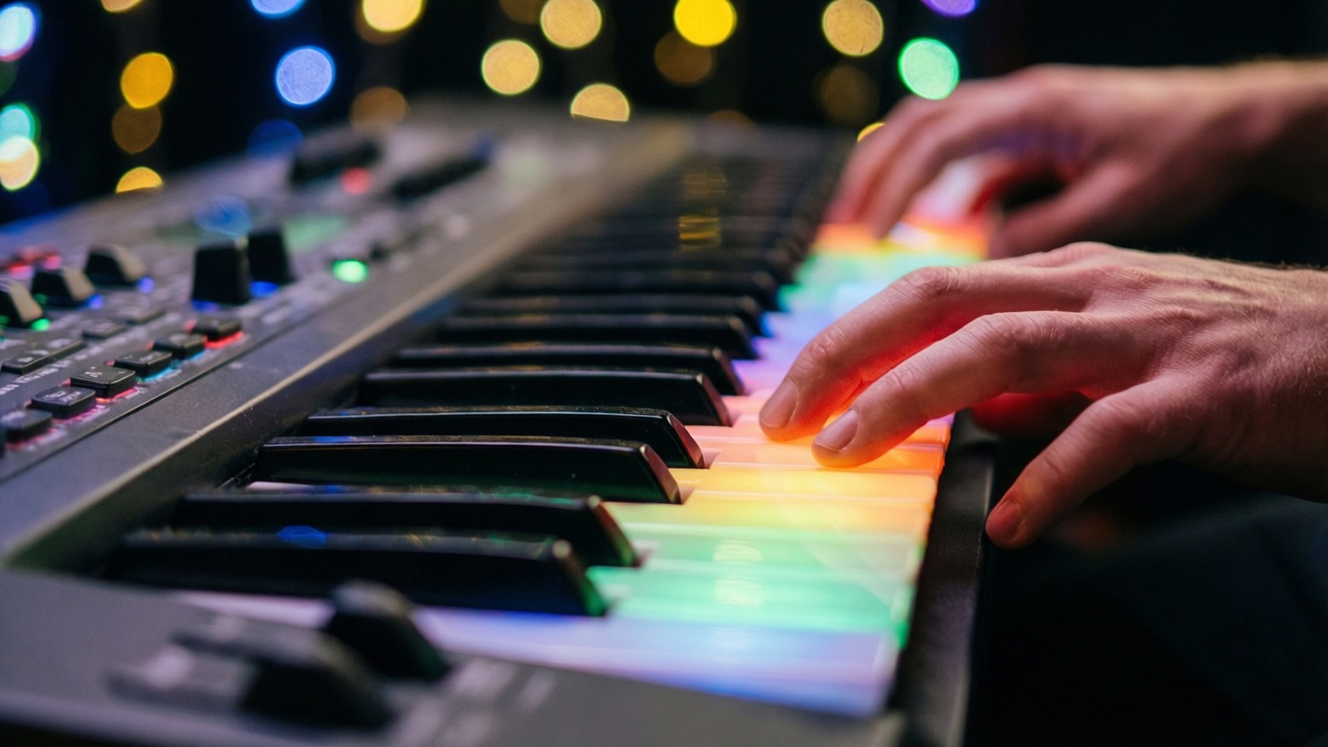 Rainbow Keys by Wallpapers.art Studio