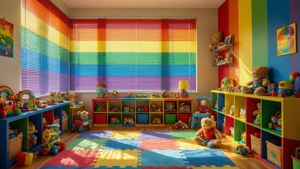 Rainbow Kids' Blinds