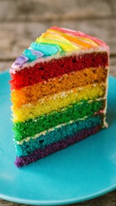 Rainbow Layer Cake
