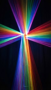 Rainbow Light Cross