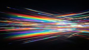 Rainbow Light Streaks