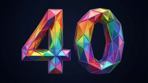 Rainbow Low-Poly 40